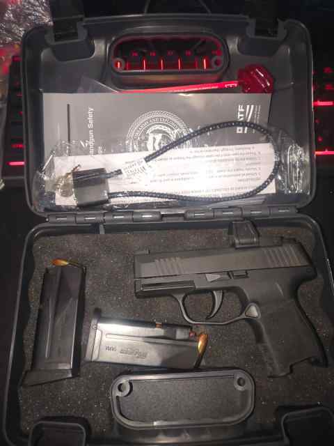 Sig p365 with optic 