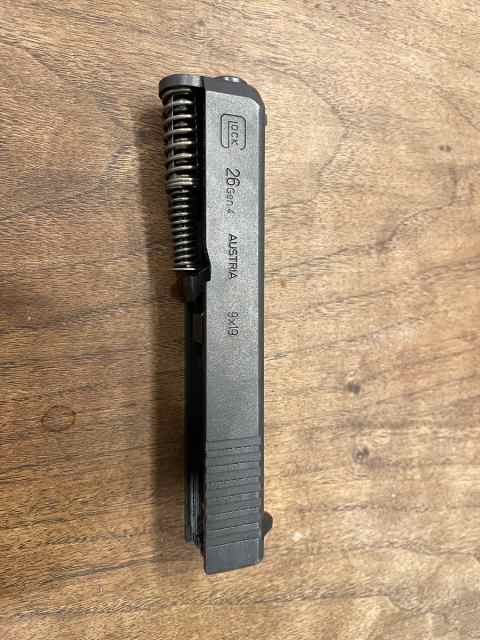 Glock 26 Gen 4 Complete Slide 