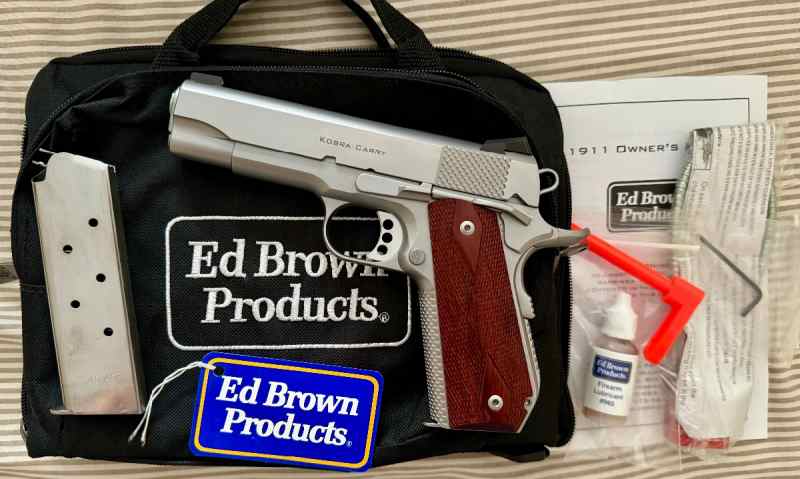 NIB Ed Brown Kobra Carry 4.25” .45 ACP Stainless