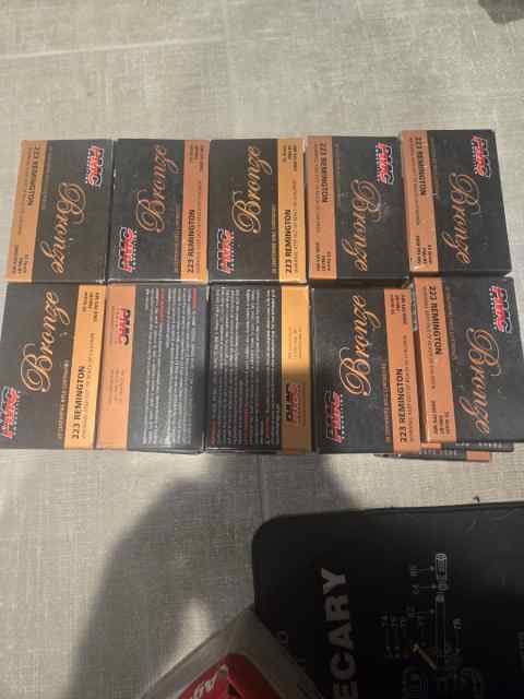 1000 Rounds of PMC Bronze 223 55GR 