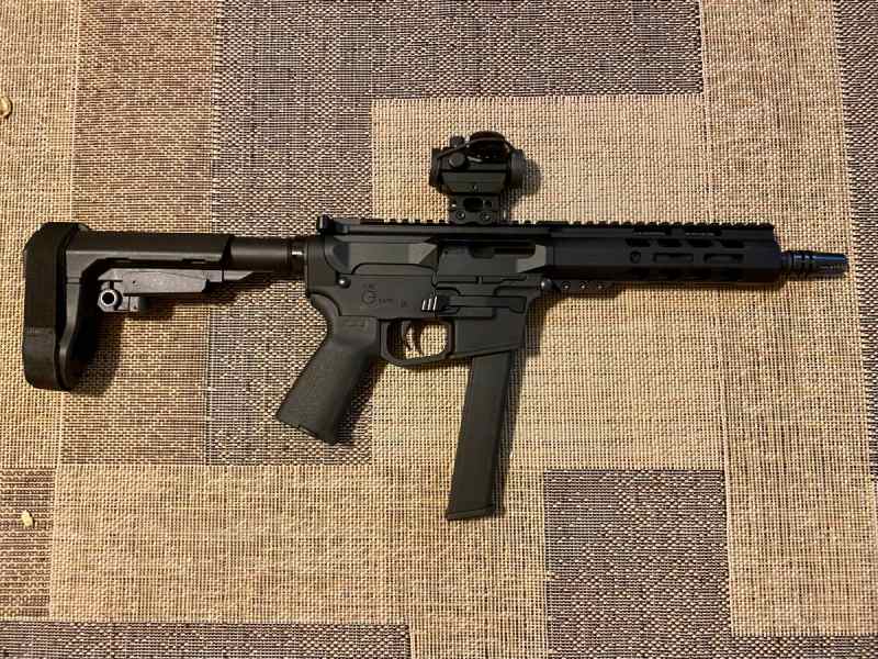 PSA FX9, 7.5&quot; 9mm ARP With Brace