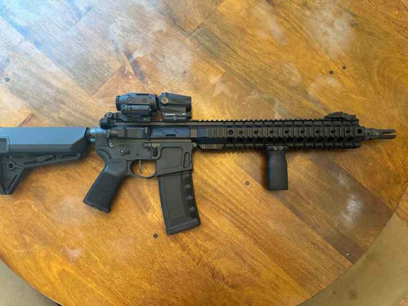 PSA Sabre Billet AR15 5.56 with binary trigger