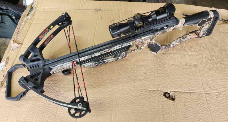 Barrett Raptor FX camo crossbow