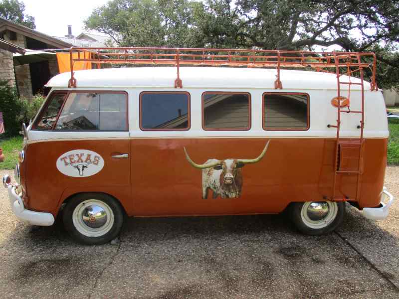 1961 VW BUS WALK THRU CUSTOM UT BEVO BUS