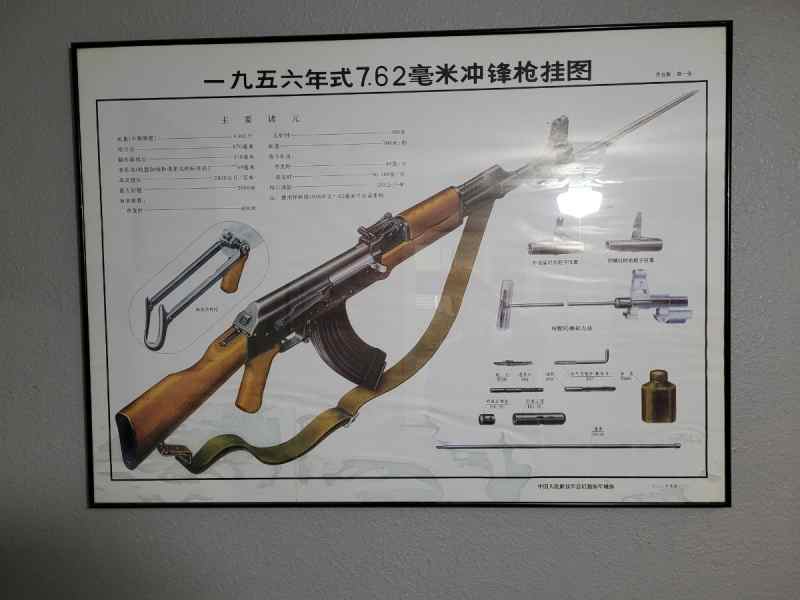 Type 56 AK47 Exploded Framed Posters