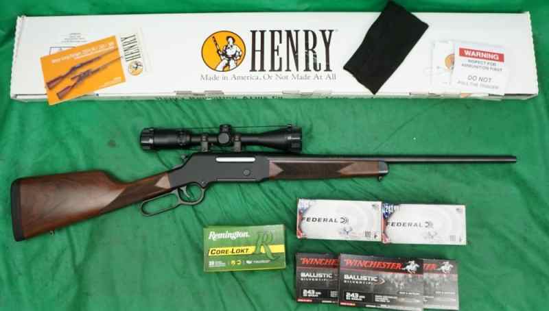 Henry Long Ranger H014-243 243win 21&quot; W/Bushnell S