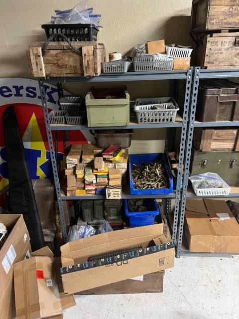 Vintage Military Surplus Motherload Ammo Gun Parts