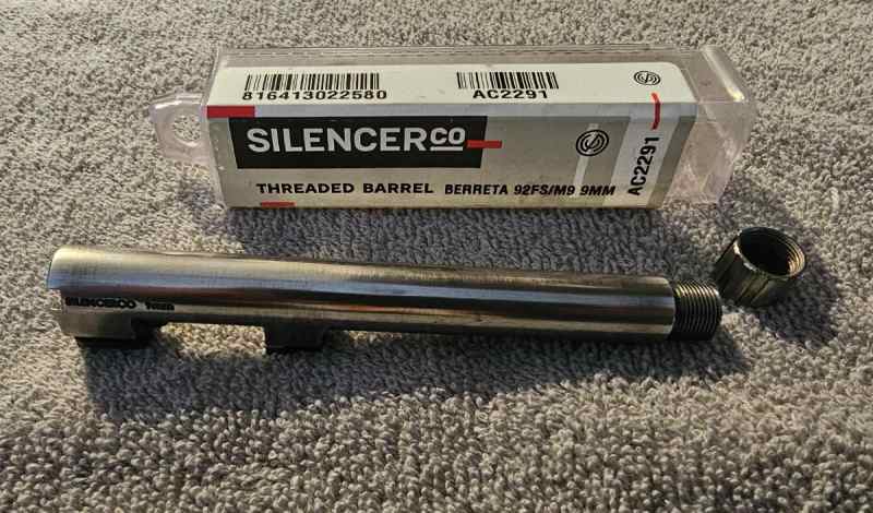 Beretta 92 Threaded Barrel