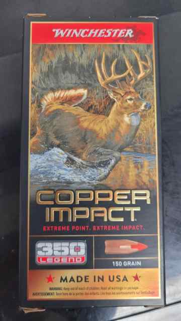 Winchester copper impact 350 legend