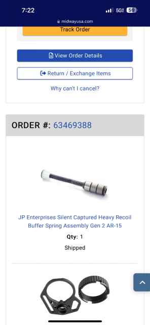 JP silent capture buffer spring H2