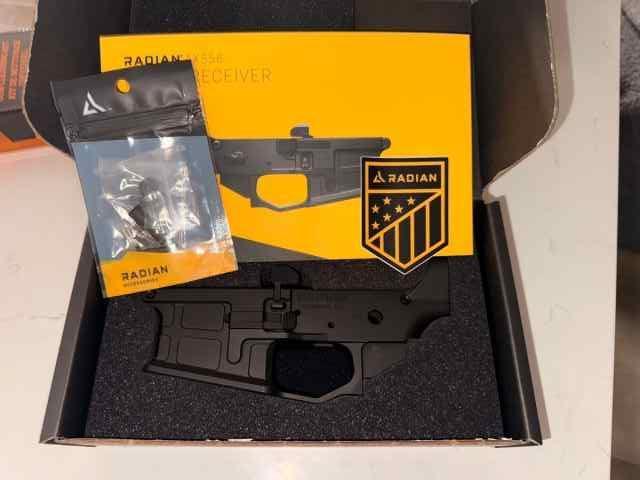 Radian ADAC Lower Black w/ Talon Safety Selector