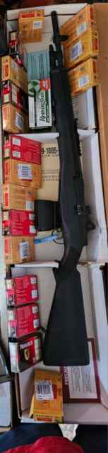 New in box M1A scout- Black