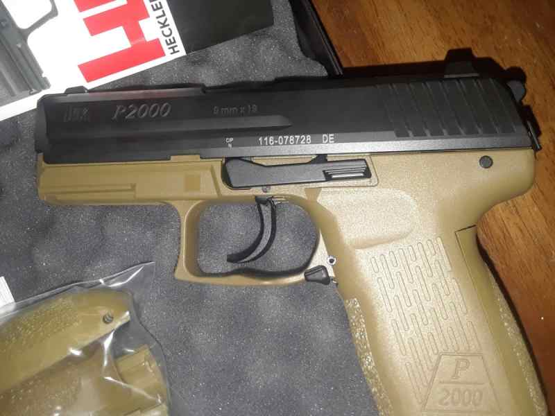 H&amp;K P2000VP3 FDE....825.00 in Quitman