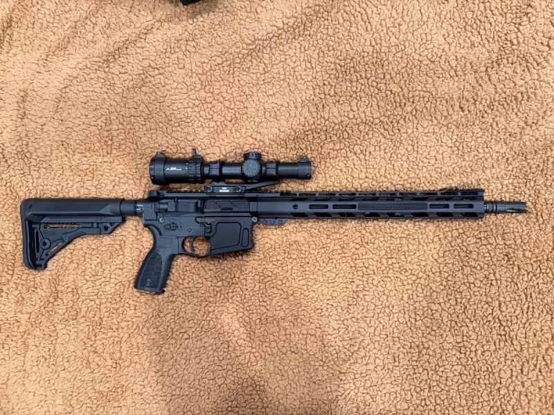 PSA ar15 Sabre 16’ Ambi lower + PA Acss 1-6