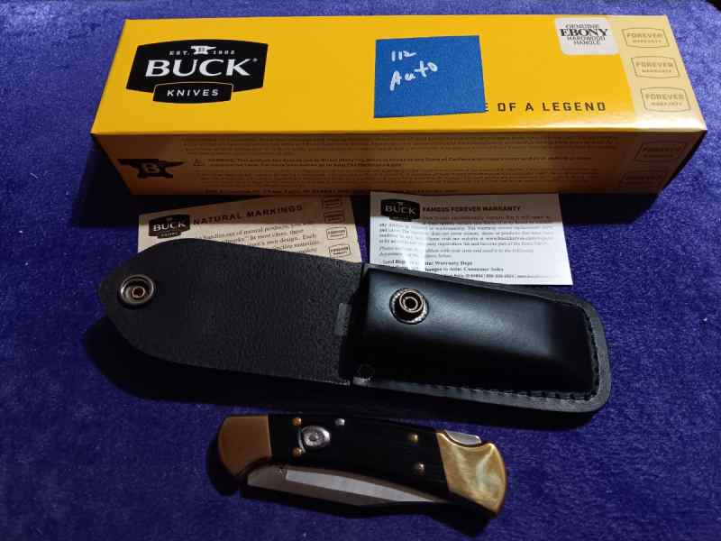 Buck 112 auto new