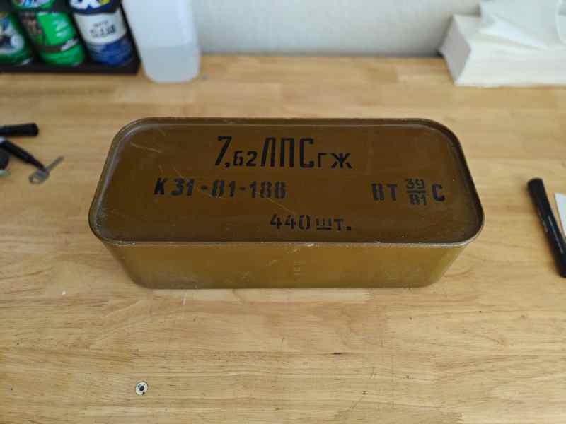 7.62x54R Sealed Ammo Spam Can - 440 Rounds