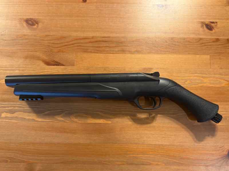68 caliber CO2 powered Double Barrel