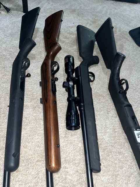 Savage Marlin 22 mag and 17HMR Collection 