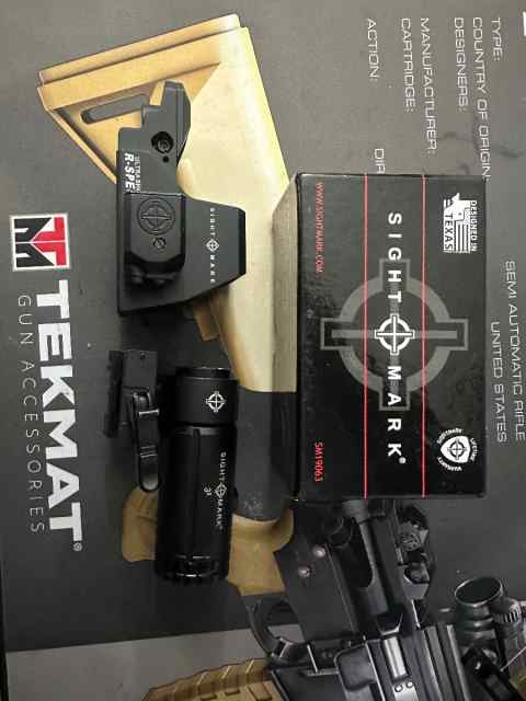 Sight Mark Red dot and 3x Magnifier Combo